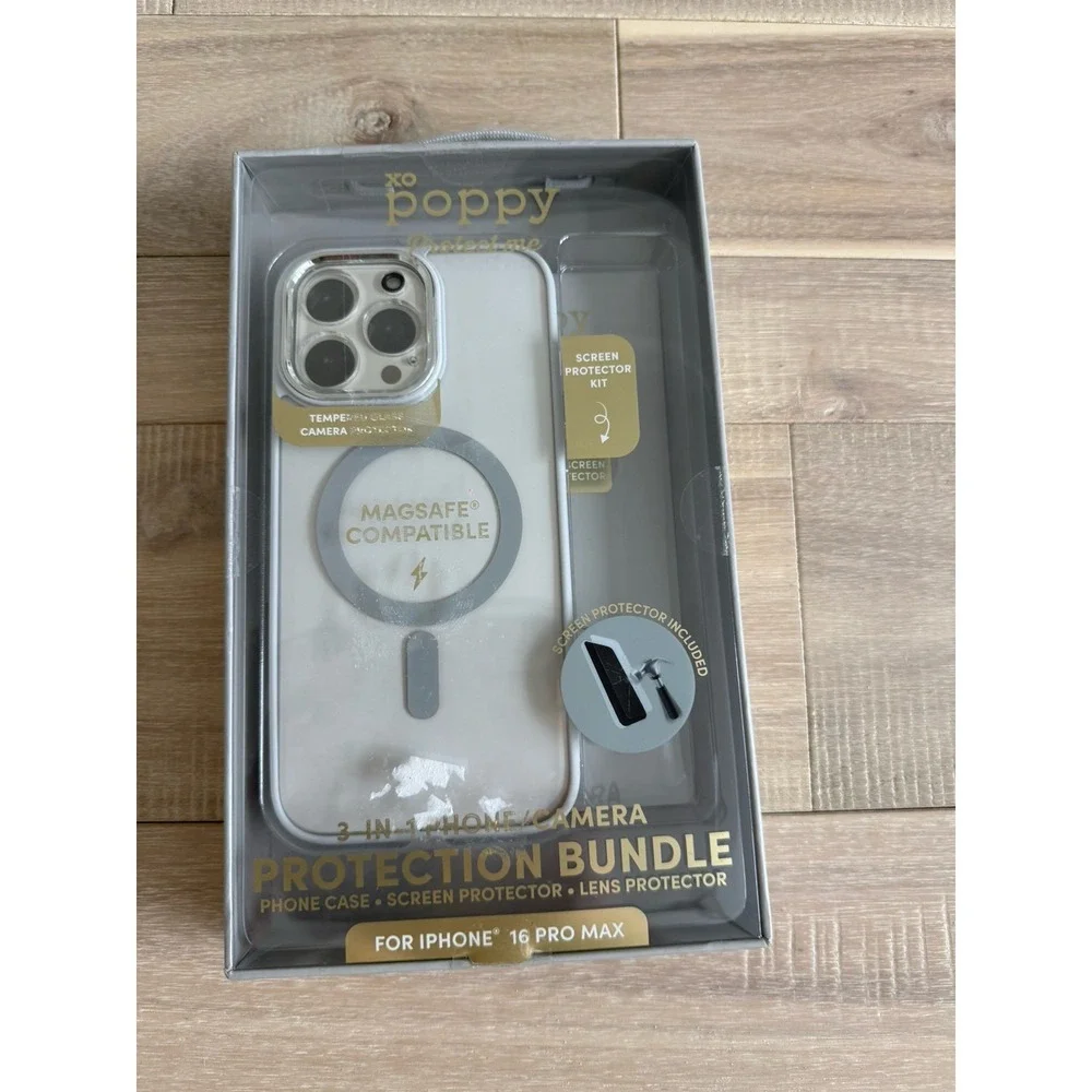 Brand New Poppy 3-in-1 Home Camera Protection Bundle iPhone 16 Pro Max